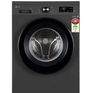 LG 7 Kg, 5 Star, DD Technology, Steam Wash, 6 Motion DD, Fully-Automatic Front Load Washing Machine (FHB1207Z2M, Allergy Care, In-Built Heater, Touch Panel, Middle Black)